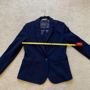 Navy Blue Old Navy Knit Blazer